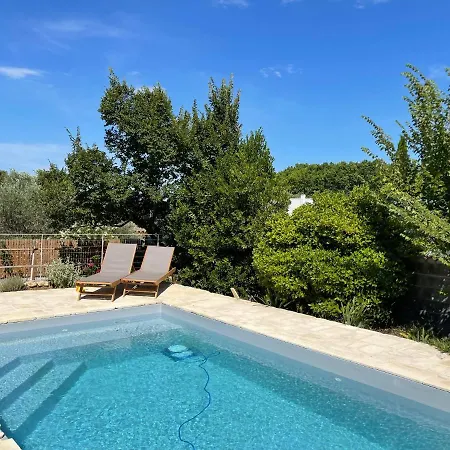 Independant - Terrasse Et Piscine En Ete